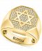 Effy Men's Diamond Star of David Ring (1/3 ct. t. w. ) in 14k Gold