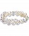 Cultured Freshwater Baroque Pearl (11-12mm) Double Row Bracelet