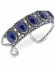 American West Lapis Lazuli Decorative Cuff Bracelet in Sterling Silver