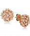 Le Vian Baguette Frenzy Diamond Cluster Earrings (5/8 ct. t. w. ) in 14k Rose Gold