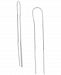 Giani Bernini Polished Bar Threader Earrings in Sterling Silver, Created for Macy's