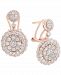 Rock Candy by Effy Diamond Cluster Drop Earrings (2-1/10 ct. t. w. ) in 14k White, Rose, or Yellow Gold