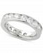 Diamond Channel Set Eternity Band (3 ct. t. w. ) in 14k White Gold