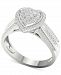 Diamond Heart Ring (1/2 ct. t. w. ) in Sterling Silver