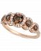 Le Vian Chocolatier Diamond Ring (3/4 ct. t. w. ) in 14k Rose Gold