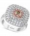 Effy Diamond Multi-Halo Statement Ring (2-1/4 ct. t. w. ) in 18k White & Rose Gold