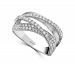 Effy Diamond Crossover Statement Ring (5/8 ct. t. w. ) in 14k White Gold
