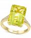 Effy Lemon Quartz (7-1/8 ct. t. w. ) & Diamond (1/8 ct. t. w. ) Ring in 14k Gold
