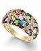 Watercolors by Effy Multistone and Diamond Starfish Ring (3-1/2 ct. t. w. ) in 14k Gold