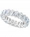 Diamond (6 ct. t. w. ) Oval Eternity Band in 14K White Gold