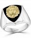 Effy Men's Lion Head Statement Ring in Sterling Silver & 18k Gold-Plated Sterling Silver