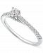 Diamond Solitaire Engagement Ring (1/2 ct. t. w. ) in 14k White Gold
