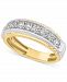 Men's Diamond Ring (1 ct. t. w. ) in Two-Tone 10k Gold & White Gold