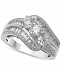 Diamond Three Stone Baguette Ring (1-1/2 ct. t. w. ) in 10k White Gold