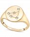 Wrapped Diamond Capricorn Constellation Ring (1/20 ct. t. w. ) in 10k Gold, Created for Macy's