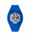 Puma Unisex Puma 4 Lcd, Blue-Tone Plastic Watch, P6013