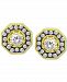 Giani Bernini Cubic Zirconia Octagon Stud Earrings in 18k Gold-Plated Sterling, Created for Macy's