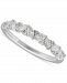 Diamond Marquise & Round Band (1/2 ct. t. w. ) in 14k White Gold
