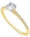 Diamond Engagement Ring (1/2 ct. t. w. ) in 14k Gold & White Gold