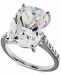 Arabella Cubic Zirconia Oval Ring in Sterling Silver (15-5/8 ct. t. w. )