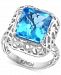 Effy Blue Topaz Statement Ring (7-1/3 ct. t. w. ) in Sterling Silver