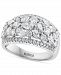Effy Diamond Pear & Round Cluster Ring (2-1/20 ct. t. w. ) in 14k White Gold