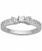 Enchanted Disney Fine Jewelry Diamond Snow White Bow Ring (1/6 ct. t. w. ) in 10k White Gold