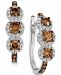Le Vian Chocolatier Diamond Hoop Earrings (1-1/5 ct. t. w. ) in 14k White Gold