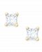 Princess-Cut Diamond Stud Earrings in 10k Gold (1/10 ct. t. w. )