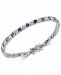 Giani Bernini Blue Cubic Zirconia Tennis Bracelet in Sterling Silver, Created for Macy's
