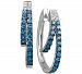 Le Vian Blueberry Layer Cake Blueberry Sapphires (1-1/6 ct. t. w. ) & Vanilla Sapphires (1/5 ct. t. w. ) Earrings in 14k White Gold