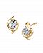 Sirena Diamond (1/5 ct. t. w. ) Twist Earrings in 14k Yellow Gold