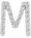 Wrapped Diamond Initial M Single Stud Earring (1/20 ct. t. w. ) in 14k Gold, Created for Macy's