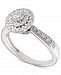 Diamond Double Halo Engagement Ring (3/4 ct. t. w. ) in 14k White Gold