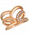 Le Vian Nude Diamond Openwork Statement Ring (1/3 ct. t. w. ) in 14k Rose Gold