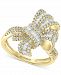 Effy Diamond Baguette Ribbon Statement Ring (3/4 ct. t. w. ) in 14k Gold