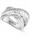Effy Diamond Baguette Crossover Statement Ring (2-1/4 ct. t. w. ) in 14k White Gold