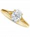 Portfolio by De Beers Forevermark Diamond Oval-Cut Engagement Ring (1/2 ct. t. w. ) in 14k Gold