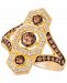 Le Vian Chocolate Deco Diamond Ring (1 ct. t. w. ) in 14k Gold