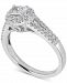 Diamond Oval Halo Engagement Ring (3/4 ct. t. w. ) in 14k White Gold