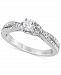 Diamond Twist Engagement Ring (5/8 ct. t. w. ) in 14k White Gold
