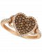 Le Vian Chocolatier Diamond Heart Statement Ring (1/2 ct. t. w. ) in 14k Rose Gold