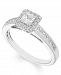 Certified Diamond (4/5 ct. t. w. ) Engagement Ring in 14k White Gold