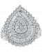 Effy Diamond Teardrop Cluster Ring (1-7/8 ct. t. w. ) in 14k White Gold