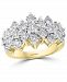Effy Diamond Cluster Ring (1 ct. t. w. ) in 14k White Gold or 14k Yellow & White Gold
