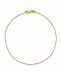 Spiga Anklet Chain in 14k Yellow Gold