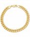 Italian Gold Miami Cuban Link 7-1/2" Chain Bracelet (7mm) in 10k Gold