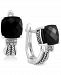 Effy Black Onyx (3-1/2 ct. t. w. ) and Diamond Accent Earrings in Sterling Silver