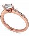 Diamond Oval Engagement Ring (5/8 ct. t. w. ) in 14k Rose Gold