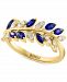 Effy Sapphire (5/8 ct. t. w. ) & Diamond (1/5 ct. t. w. ) Vine Ring in 14k Gold